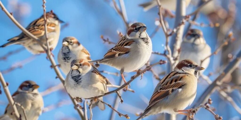 group of sparrows is called