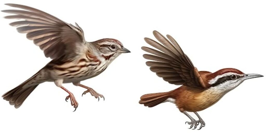 sparrow vs wren